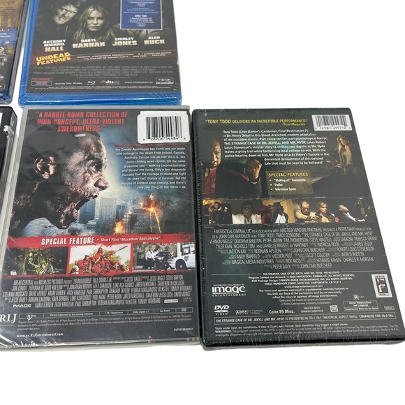 Horror Movie Lot of 5 NEW DVD/ Blu Ray. Wrong Turn 2. House of 9. Zombie Night + - Picture 6 of 8